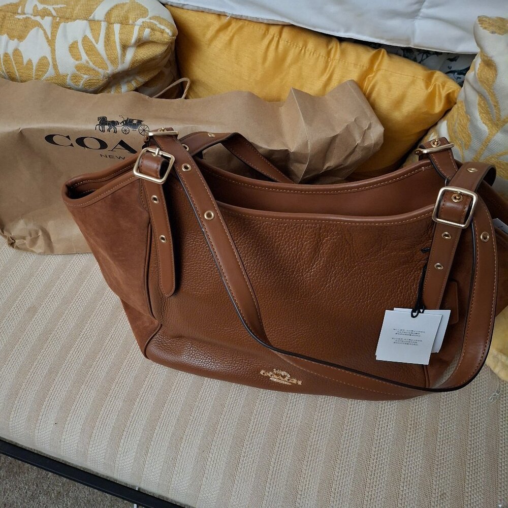 Brown Coach Bag NWT